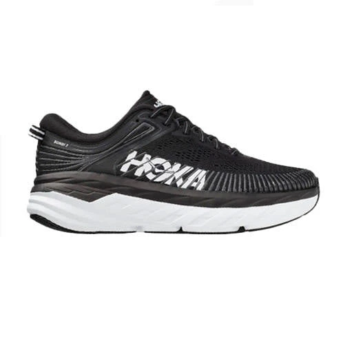 Women's HOKA Bondi 7 (Wide - D) - 1110531-BWHT 3 Women's HOKA Bondi 7 (Wide - D) - 1110531-BWHT