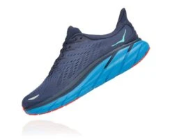 'Hoka' Men's Clifton 8 - Outer Space / Vallarta Blue -Sports Shoes Store 1119393 OSVB 4 1024x1024@2x